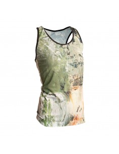 ♀ Hg-Brush Sleeveless T-Shirt